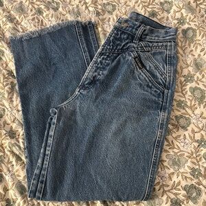 Rockies Vintage Blue Straight Leg Jeans Classic Denim